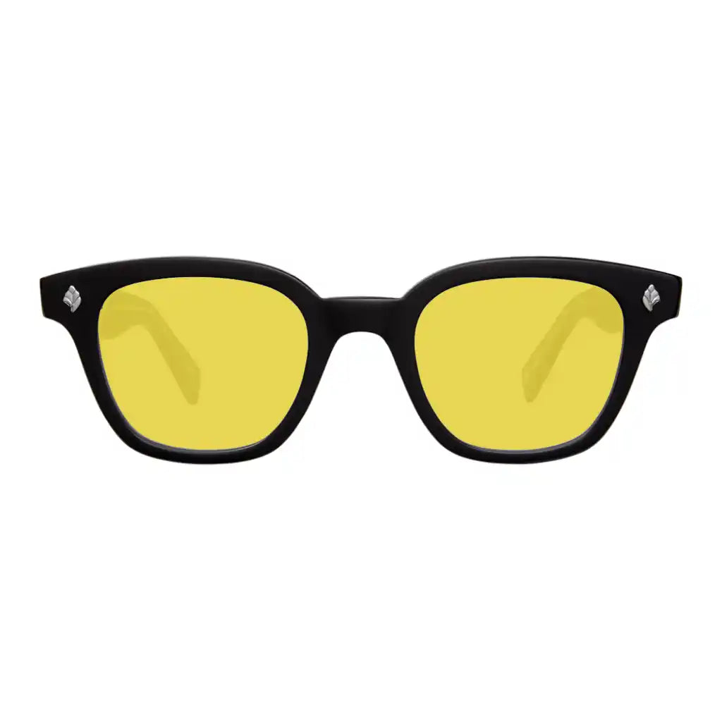 Dark yellow custom tinted premium prescription eyeglass and sunglass lenses online