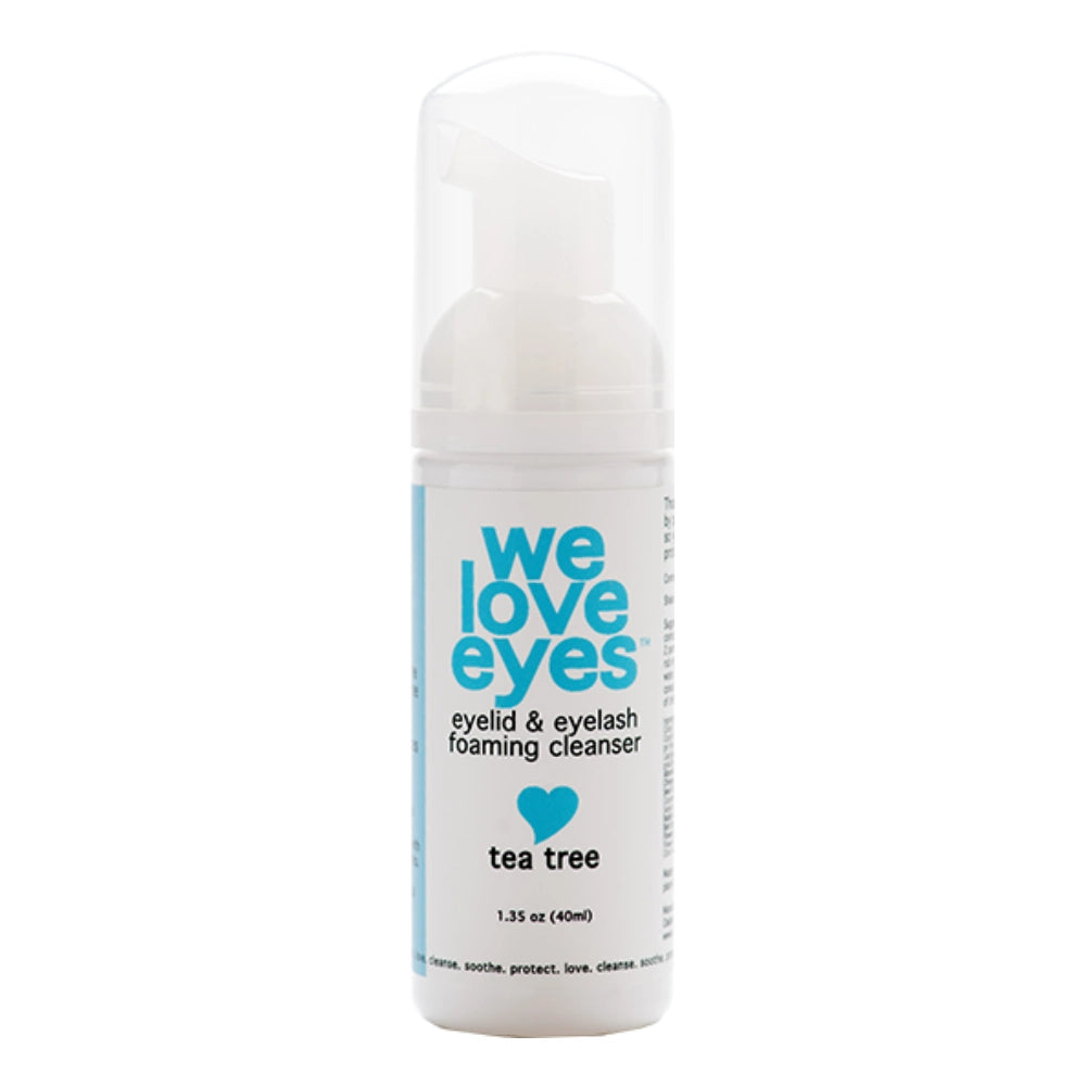 We Love Eyes eyelid and eyelash cleaner and cleanser